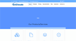Desktop Screenshot of gocloudz.com